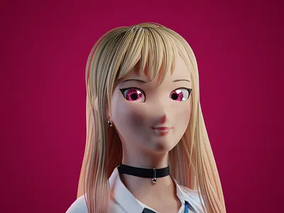 My Dress-Up Darling 3d 3d art 3d design 3d modeling animation anime blender blender3d nft
