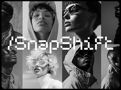 SnapShift AI ai ai branding branding logo designer logomark logos photography typography