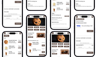 Wild Dough Patisserie App beginner learning mobile app ux ux design