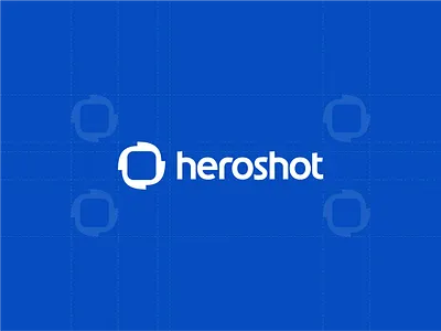 Heroshot Logotype / Identity Design / Branding agency branding camera design hero heroshot icon identity lens logo logotype minimal modern optics shot symbol trending typography wordmark