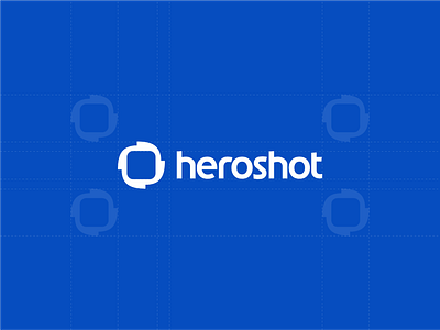 Heroshot Logotype / Identity Design / Branding agency branding camera design hero heroshot icon identity lens logo logotype minimal modern optics shot symbol trending typography wordmark