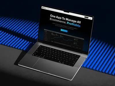 Landing Page dark mode figma interface landing page layout minimalist ui web design website websitedesign white space