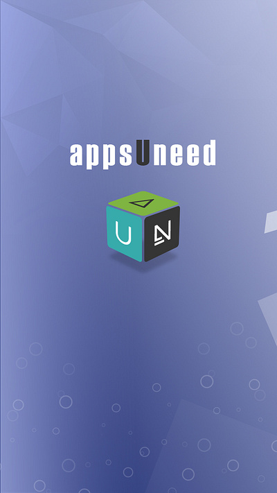 AppsUneed app branding design illustration logo ui ux