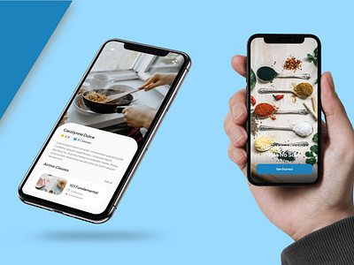 Cooking Class App animation app cooking app cooking tutorials cooking ui design figma figma app figma apps figma apps design figma kit figma ui figma ui kit figma uiux mobile apps mobile kit design mobile ui kit ui uiux uiux kir