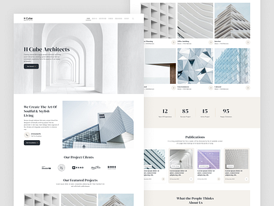 Minimalistic Website Design design ui ux