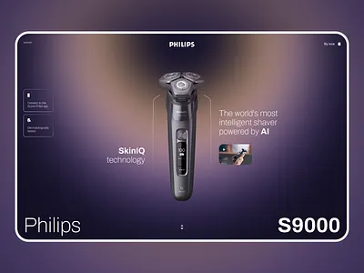 Philips color landing philips razor