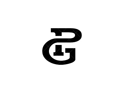 PG logo branding creative design gp gp logo gp monogram graphic design identity illustration lettermark logo logo design logo designer logotype monogram monogram logo pg pg logo pg monogram typography
