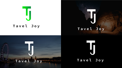 Let's talk about your brand projects: Travel Joy branding graphic design logo