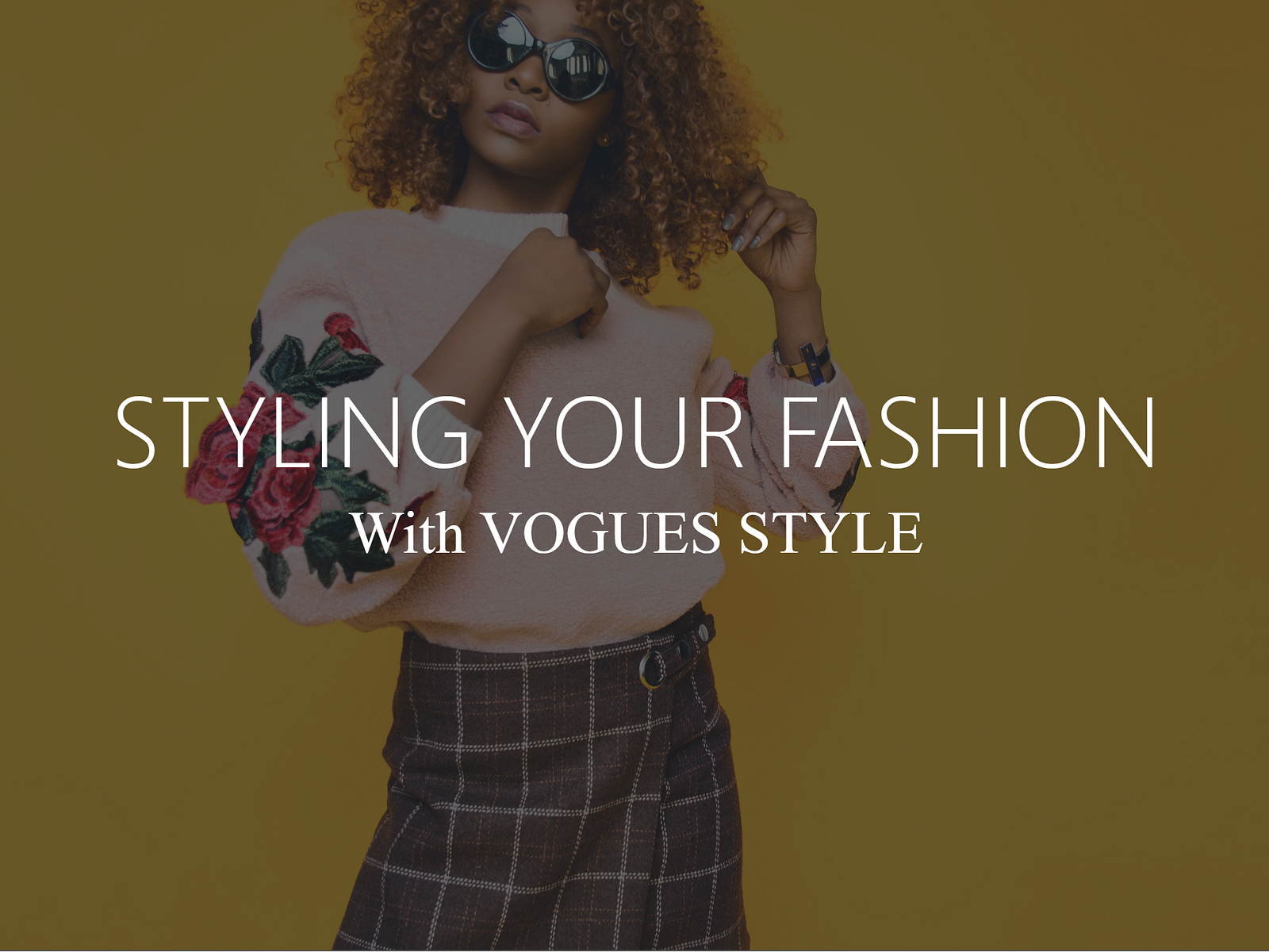 Aesthetic and simple logical fashion website. VOGUES STYLE by sawnedcom ...