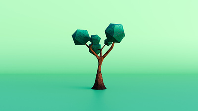 Tree 3d blender3d illustration