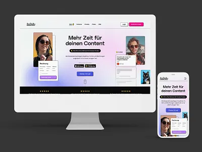Responsive Corporate Website figma mobile design responsive design screendesign ui design uiux design visual design webdesign