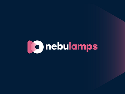 Nebulamps - Designed by Ascendo™ Team abstractlogo brand identity branding brandmark design ecommerce entrepreneurship gradient logo graphic design iconic logo lamp logo logo inspiration logo showcase minimal logo nebula projectors silicon valley startup tech logo