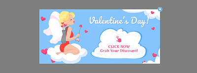 Valentines Day design elementor figma graphic design web design wordpress