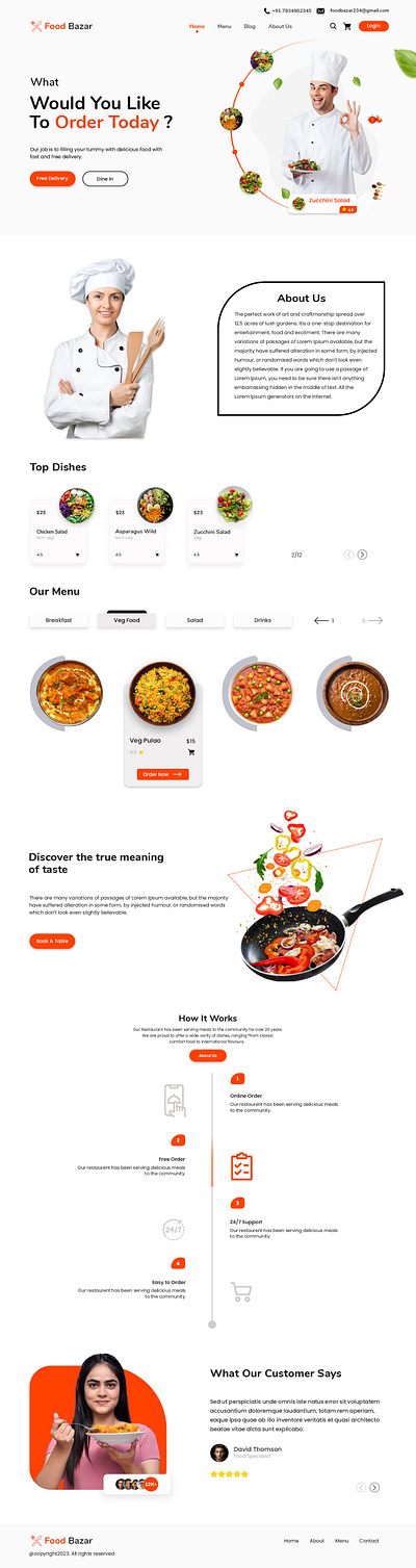 Food Bazar adobe photoshop design figma graphic design photoshop ui ui design uiux