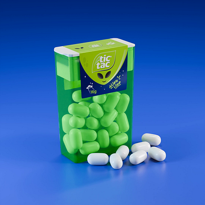 TIC TAC UFO / UAP 3d alien blender tictac uap ufo