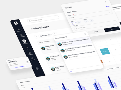 Lucky Time - SaaS CRM crm design figma saas ui ui design ui graphics uiux user experience ux ux ui ux design uxui web design