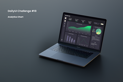 Daily UI #18 Analytics Chart analytics app chart dailyui dashboard minimal ui ux
