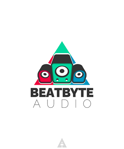 BeatByte Logo audio beat branding graphic design logo music song vector