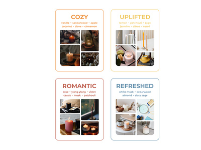 Candle App - Mode Card Design app app design bento candle app card design card ui design ui ui design ux ux design ux ui