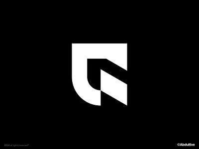 monogram letter G logo exploration .003 brand branding design digital geometric graphic design icon letter g logo marks minimal modern logo monochrome monogram negative space