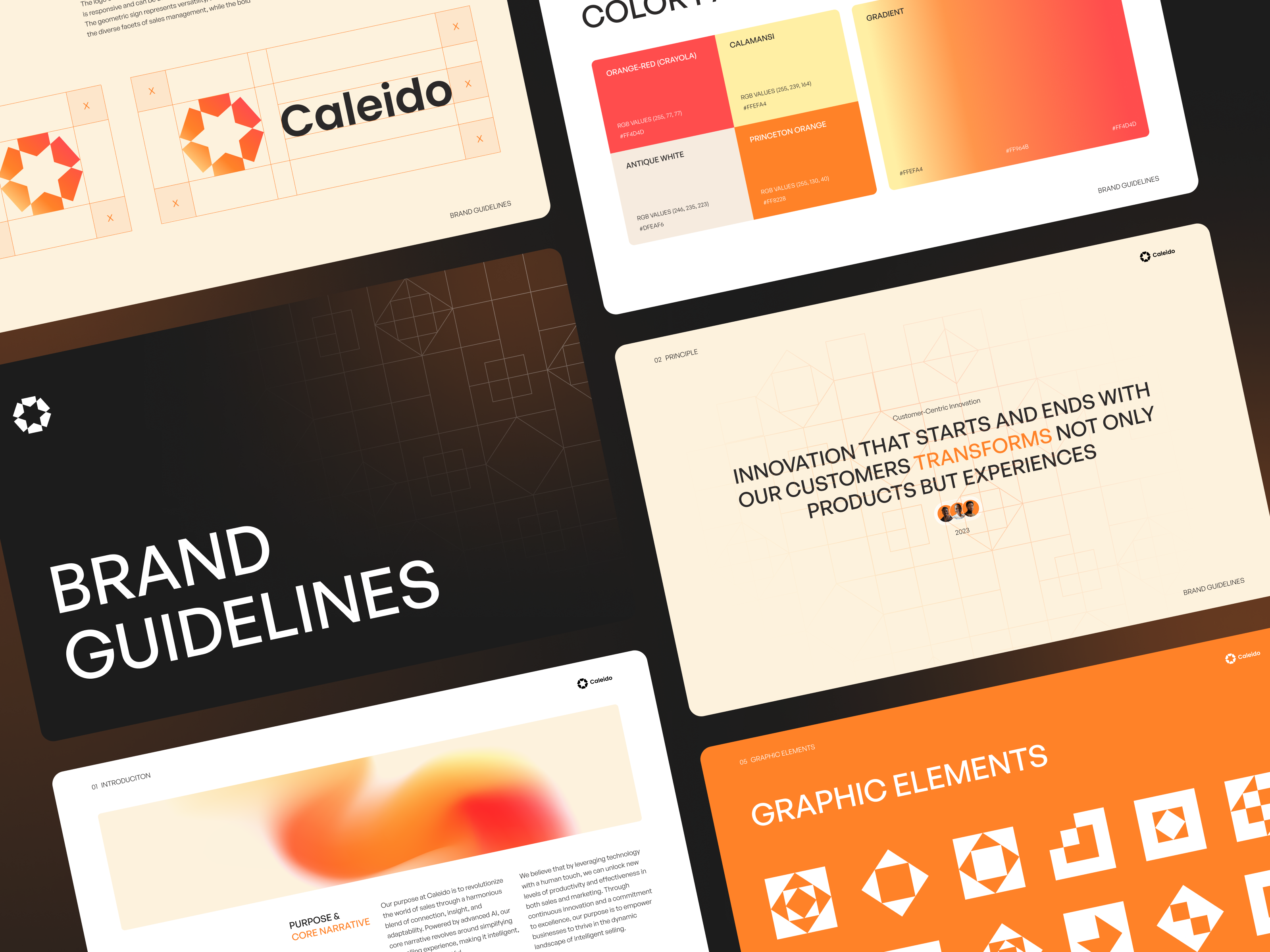 Caleido - Finance Branding arounda brand brand design brand guidelines brand identity branding branding design creative logo design digital illustration finance fintech graphic design graphicdesign icon identity logo vector visual design visual identity