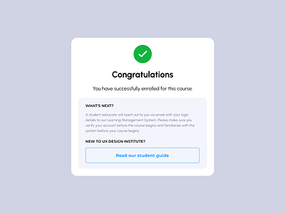 Success page dribbble experience design product product design saas service design ui uiux ux uxers validation