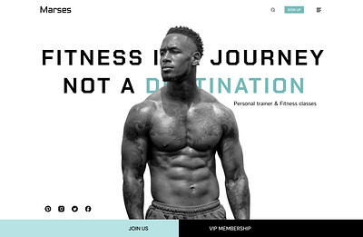 Marses fitness ui fitness ui design fitness website fitness website design gym ui gym ui design gym website design ui web design website design website ui