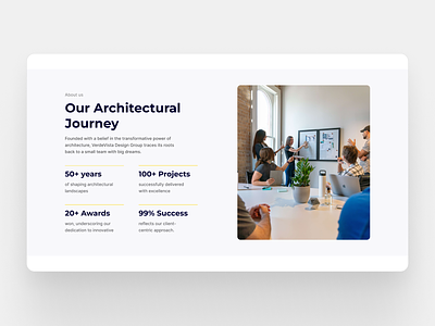 About us section - Web design about us about us section architecture architecture website clean design minimal modern sections ui web design web section web sections website