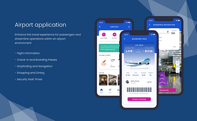 Guide to airport mobile application airport airport application mobile application trending design ui