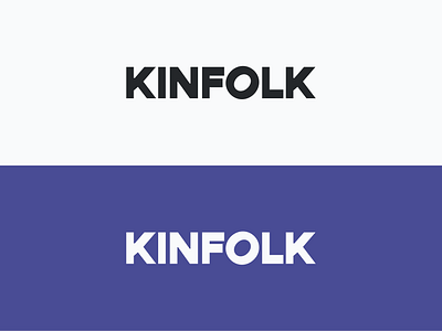 Kinfolk | Logo branding connection employee hr human resources logo