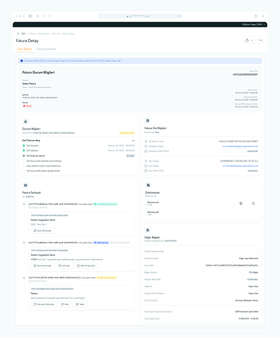 Invoice Detail 🧾 bill components elements receipt simpra design simpra style simpra style simpra design style guide styleguide widgets ınvoice