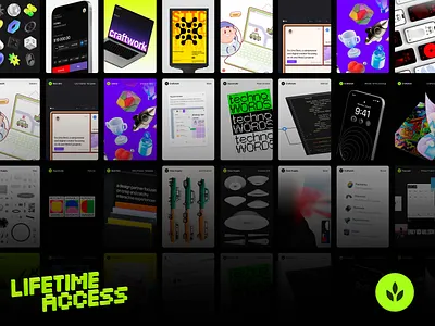 Last day of Lifetime Access branding craftwork design illustration landing logo ui vector web website