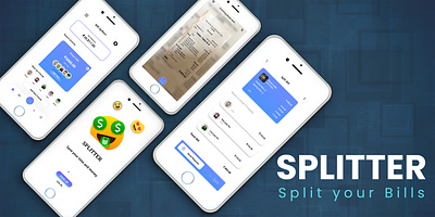 Split Bills App figma ui
