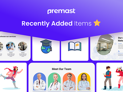 Recently Added Items educational grapicdesign icons illustrations medical powerpoint presentation templates winter
