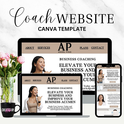 Canva Website Design