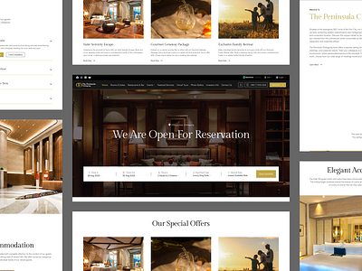 Luxury Hotel Website Design branding business dailyui design elegant hotel website hotel hotel website landingpage luxury hotel luxury living modern design pixavail studio real estate real estate website ui web design web designer web designing websites