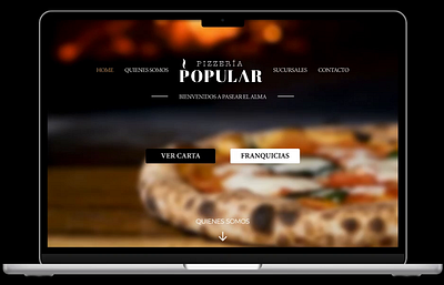 Pizza Website Design UI animation app branding design figma graphic design illustrator logo ui uxui