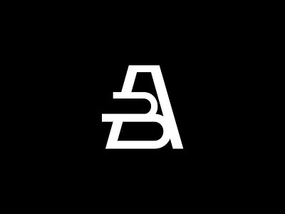 AB logo branding concept design graphic design illustration logo logodesign typography vector