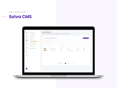 Solva - CMS cms dashboard figma ui ui ux web