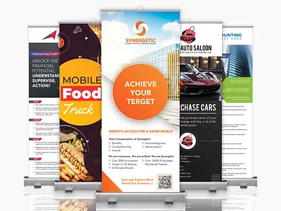 Roll up Banner Design, Pop up Banner, Pull up Banner, Signage agency backdrop design billboard design brand branding brochure design business company corporate corporate roll up banner flyer design identity pop up banner poster print design pull up retractable banner roll up banner rollup stand banner