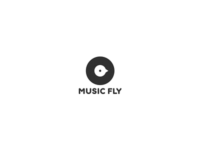 Logo Music Fly best logo branding design graphic design illustration lablel logo logo logo design logo designer minimalism logo music logo music studio logo new york logo prodaction logo top logo vector