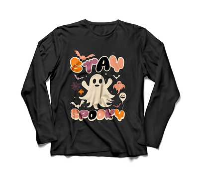 Halloween T-shirt Design custom t shirt design graphic design halloween halloween season halloween t shirt design spooky t shirt t shirt design usa