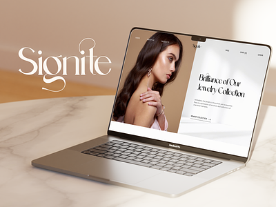Signite - Jewellery E-Commerce Concept brandstrategy