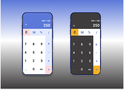 Calculator \ Daily UI#004 ui