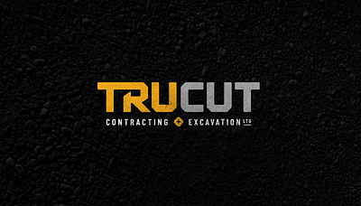 TRUCUT brand branding construction design graphic design icon identity logo logotype type typography vector visual wordmark