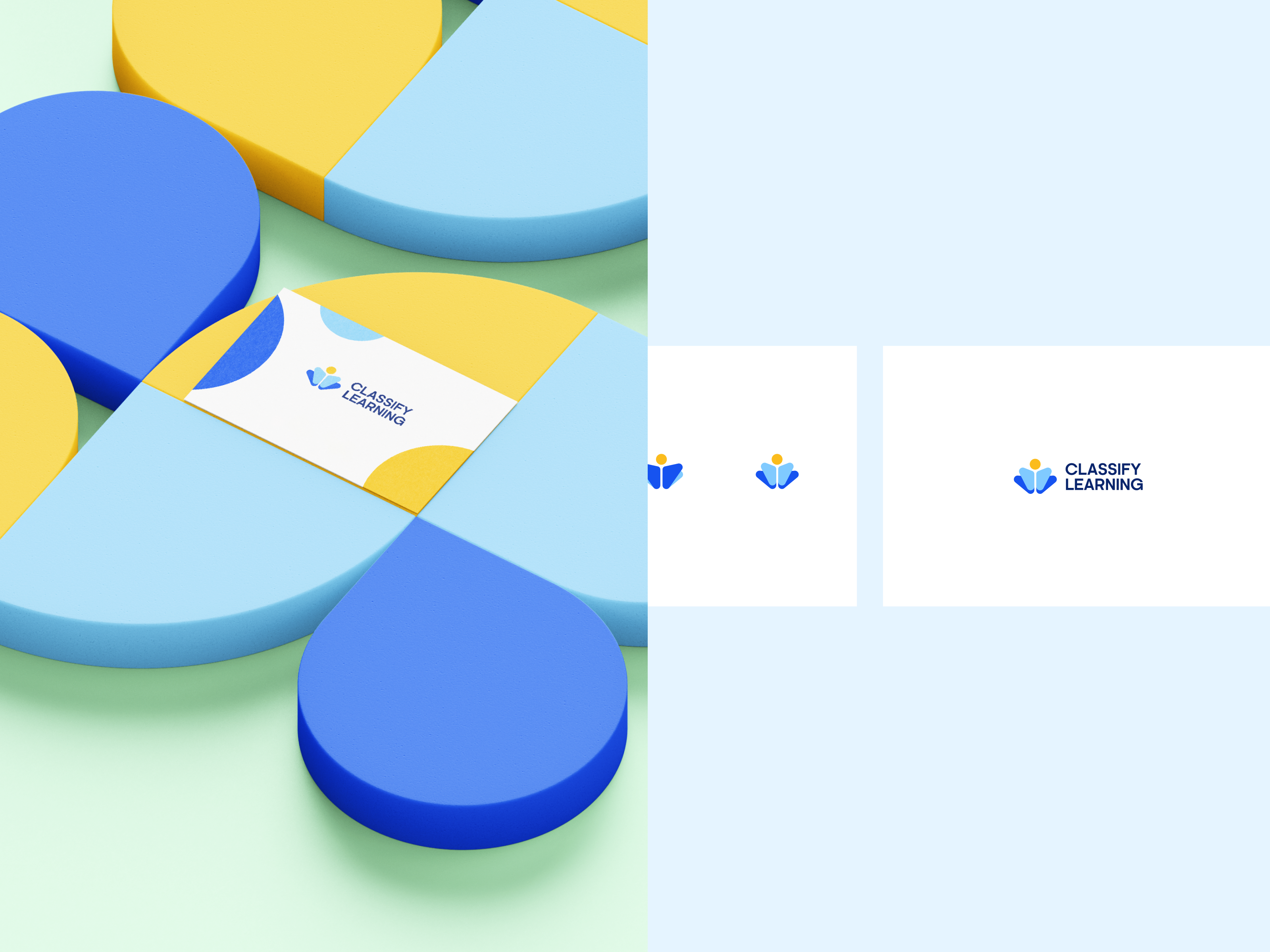 Classify Learning (2022) branding clean design illustration logo simple ui ux web web design