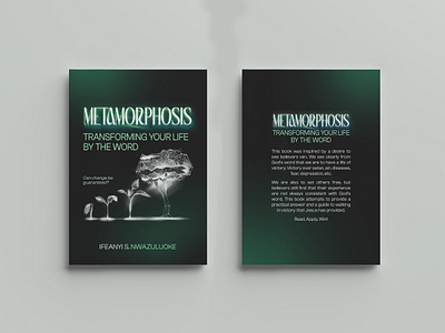 Book Cover Design - Metamorphosis bible book cover book cover design branding change christian christian book christian book cover christian book cover design christian book design church book church book cover cover design editorial editorial cover editorial design gods word growth process transformation