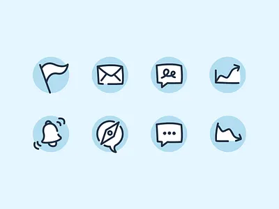 Illustrative Rich Icons decorative icons iconography illustrative icons product icons ui