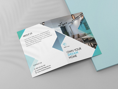 Bi Fold Brochure Design (Corporate) bi fold brochure design bifold bifold brochure branding brochure creative design flyer flyers graphic design stationary