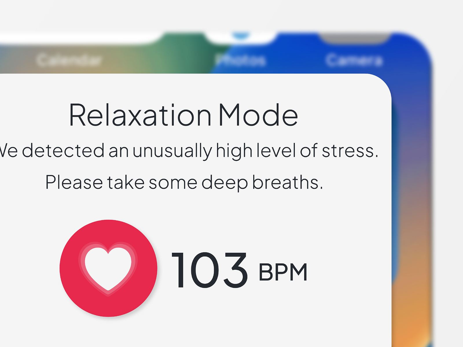 UX/UI - Relaxation Popup by Ben Sylvester Strautmann on Dribbble